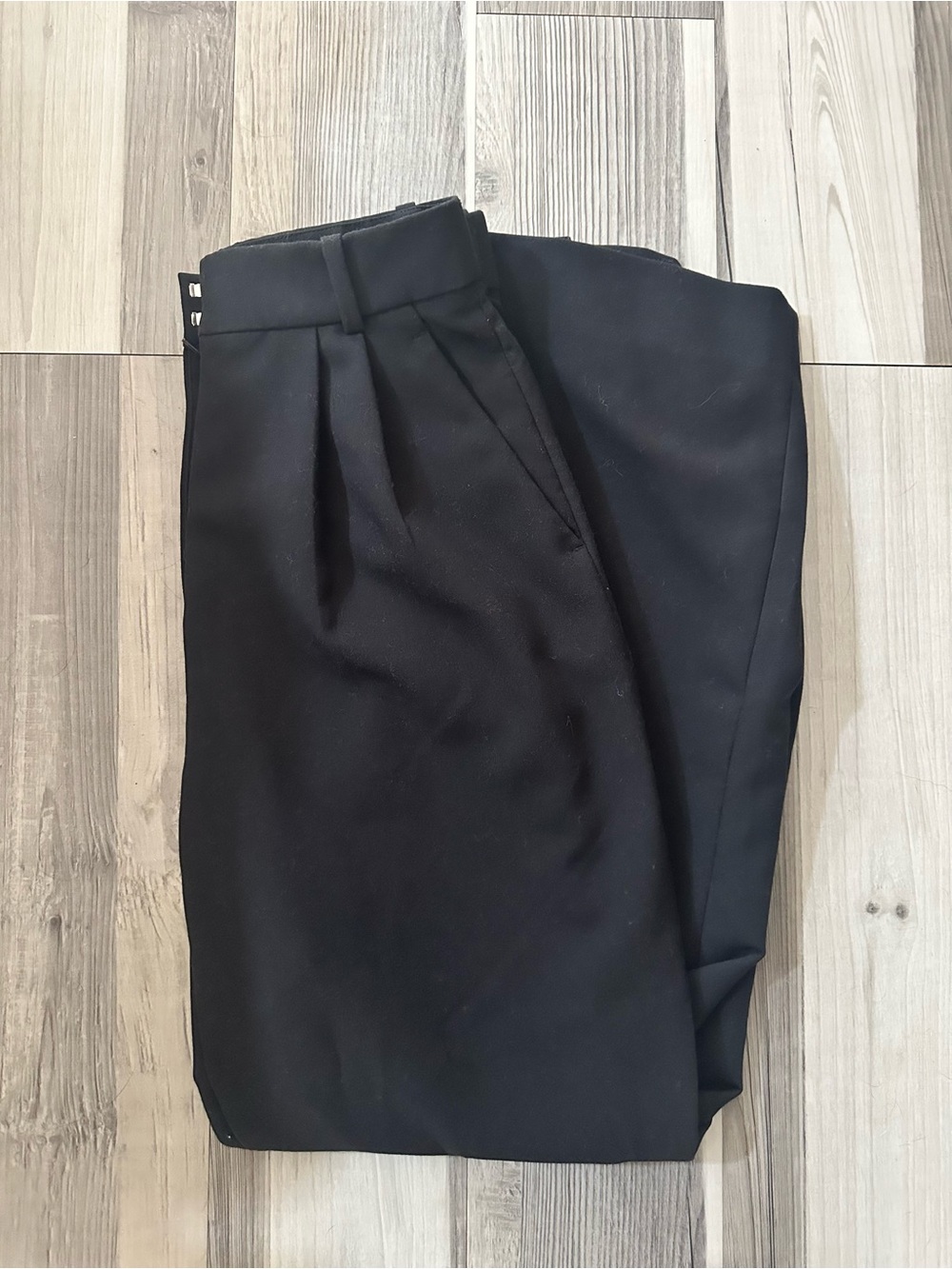 Abercrombie & Fitch Black Tailored Pant